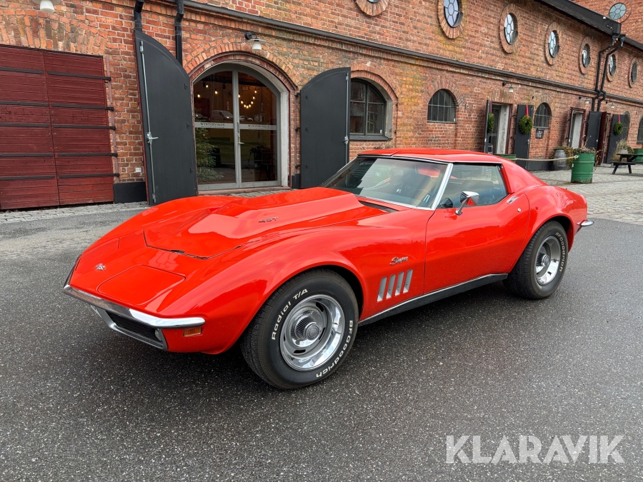 Veteranbil Chevrolet Corvette C3  454 Stingray big block 1969