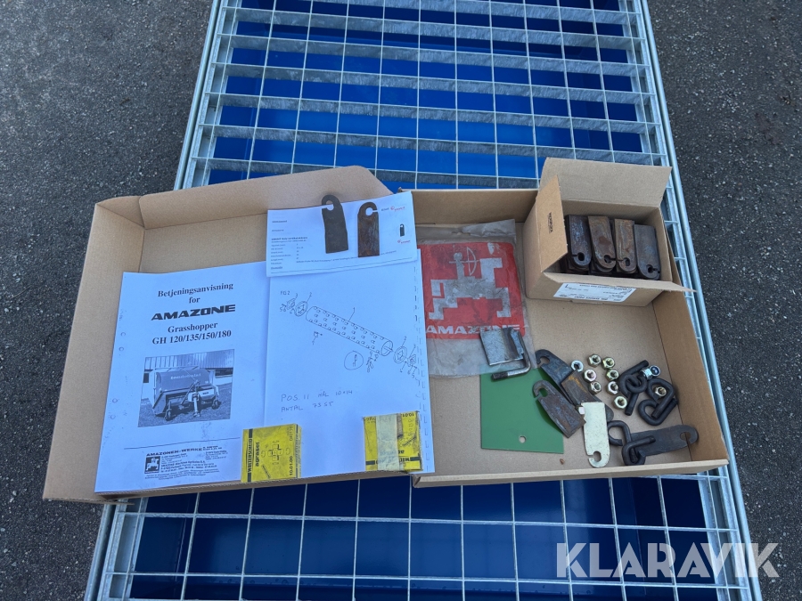 Reservdelar Amazone till Vertikalskärare