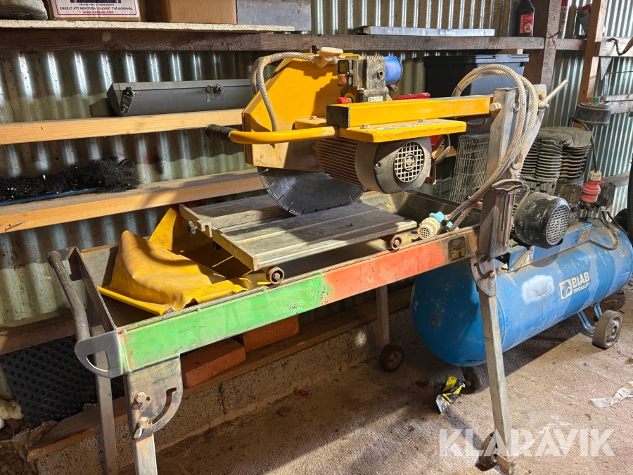 Kakel och betong såg Cedima CTS-56 med diamantklinga