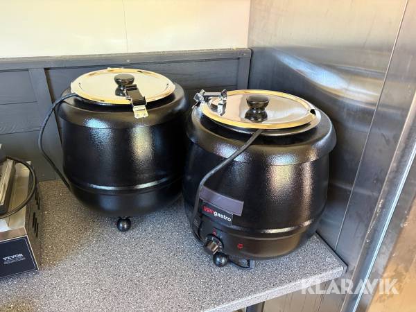 Soppvärmare/kittel Ggm gastro SWH9S