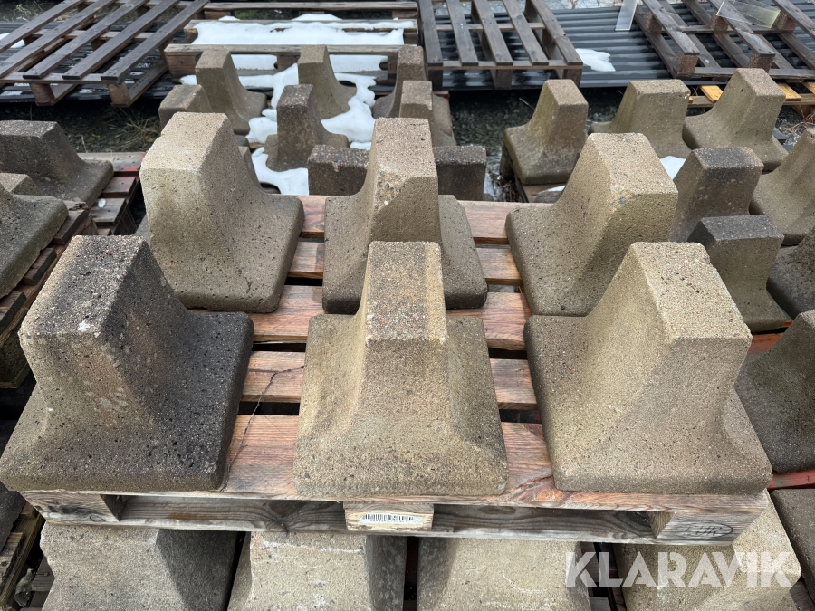 Betongplintar 6st