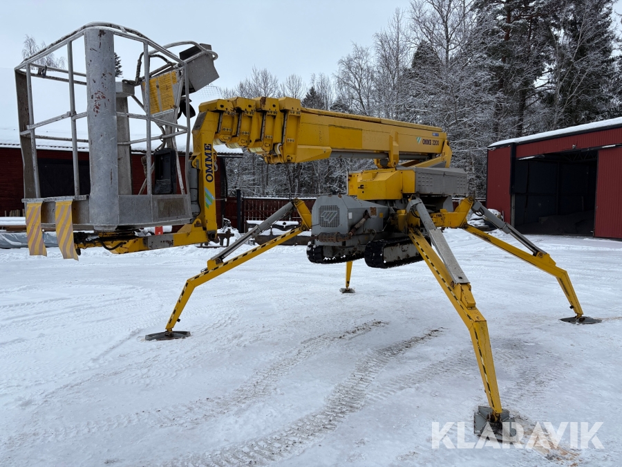 Larvbandslift Omme 2200 med trailer