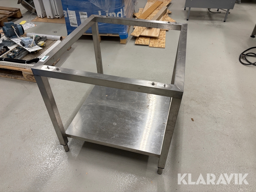 Underrede / rostfritt stativ