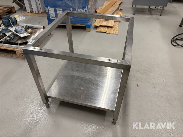 Underrede / rostfritt stativ