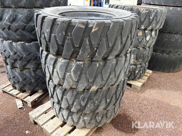 Däck på fälg Bagger 315/75 R22.5 4st
