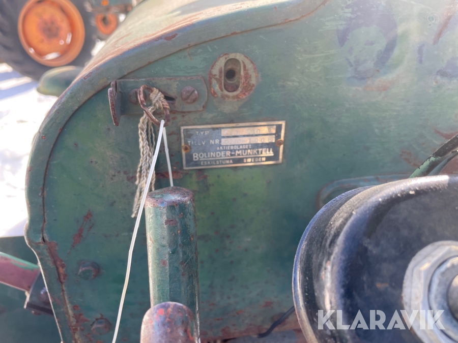 Traktor Bolinder Munktell BM-Teddy typ 210, Timrå, Klaravik