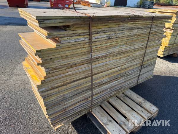 Byggskivor Doka 3S Basic ca 50 st