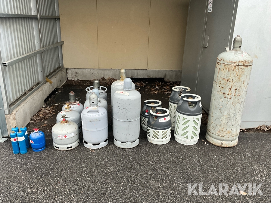 Gasolflaskor 18 st