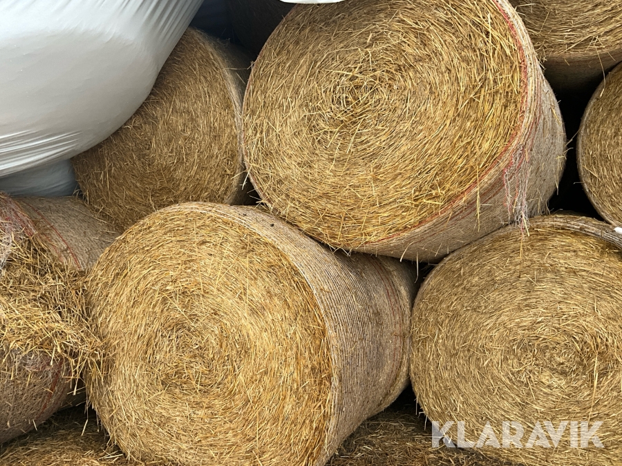 Råghalm 10 st rundbalar