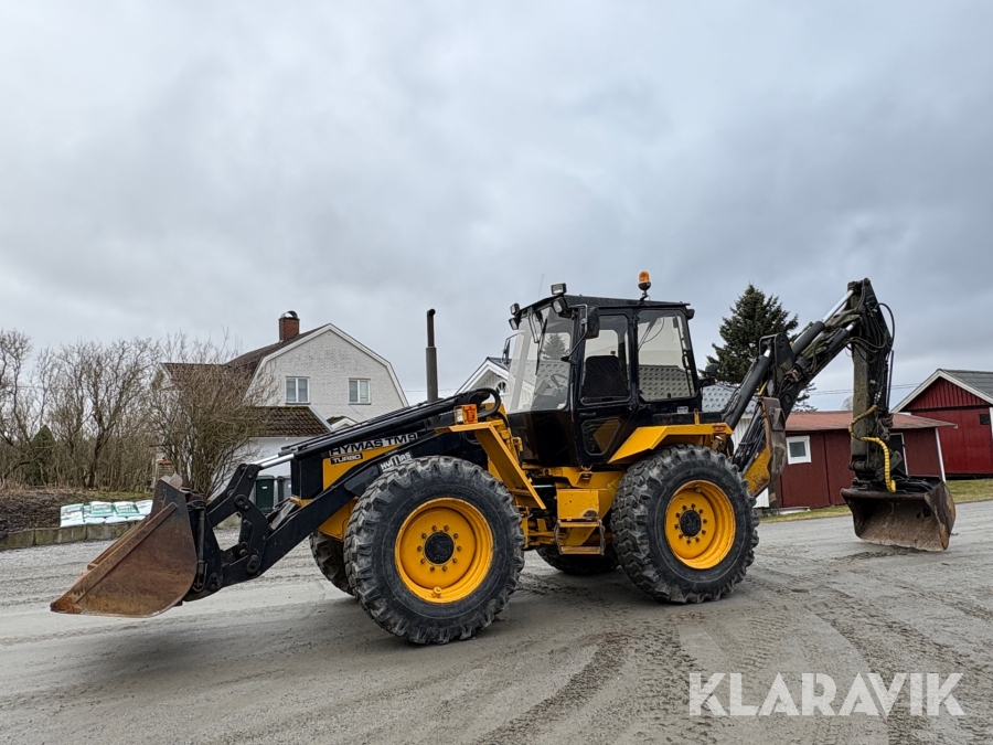 Traktorgrävare Hymas TM9 turbo