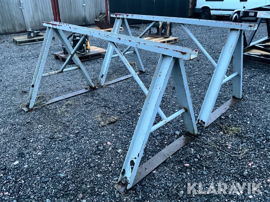 Stålbockar till 20fots container 2st