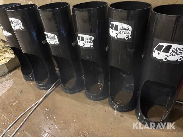 Foderrör 8 st Meltex