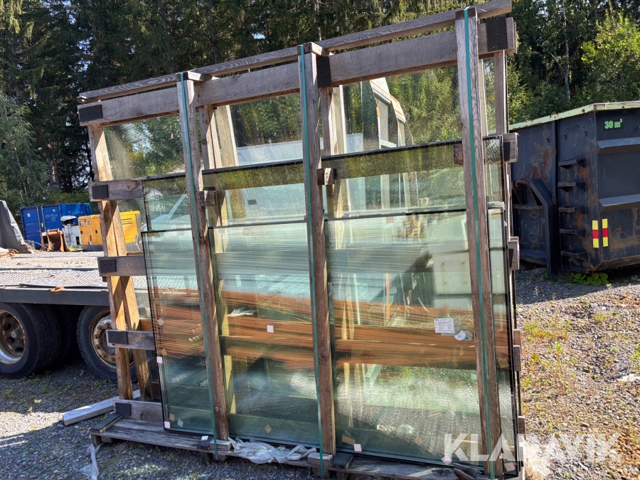 Glaspartier ISICAM Lamine 2 kat 4st glas