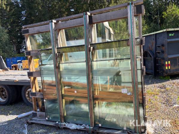 Glaspartier ISICAM Lamine 2 kat 4st glas