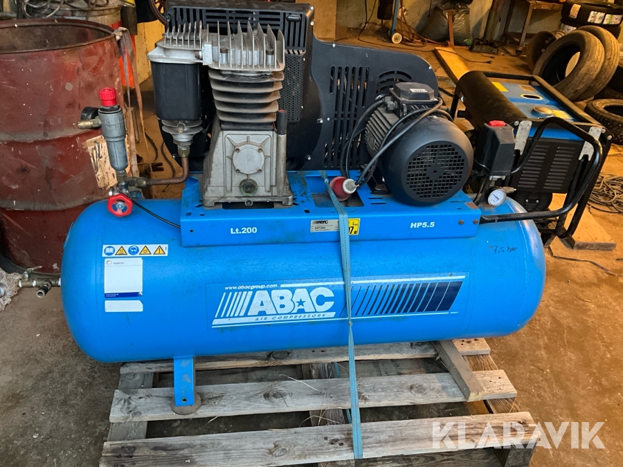Kompressor Abac 5,5hp 200L