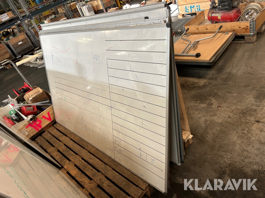 Whiteboards 9 st