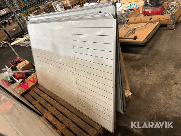 Whiteboards 9 st