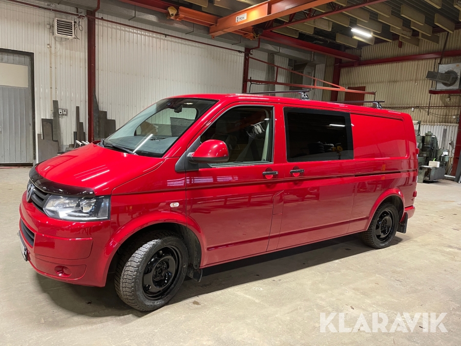 Skåpbil Volkswagen Transporter Kombi 2,0 4 motion DSG med baksäte