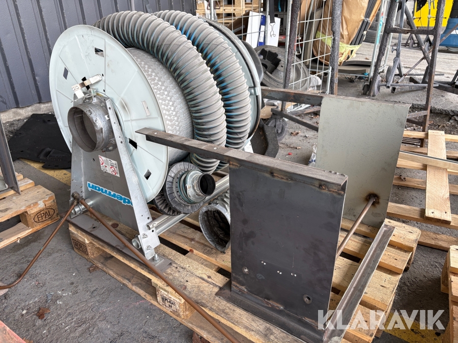 Avgasutsug/ rulle Nedermans 860461 utsug för verkstad