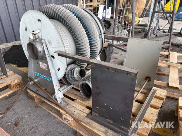 Avgasutsug/ rulle Nedermans 860461 utsug för verkstad