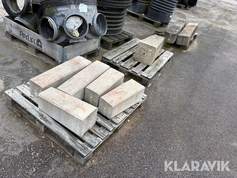 Betongblock 4st pall
