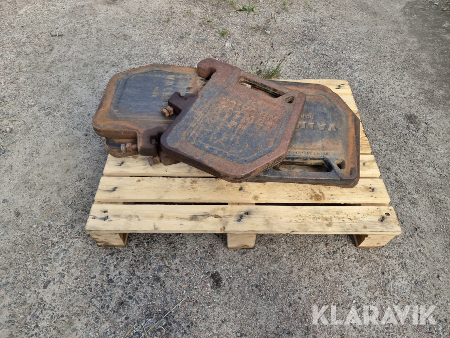 Frontvikter 5 st Valmet Volvo BM 30 kg /st