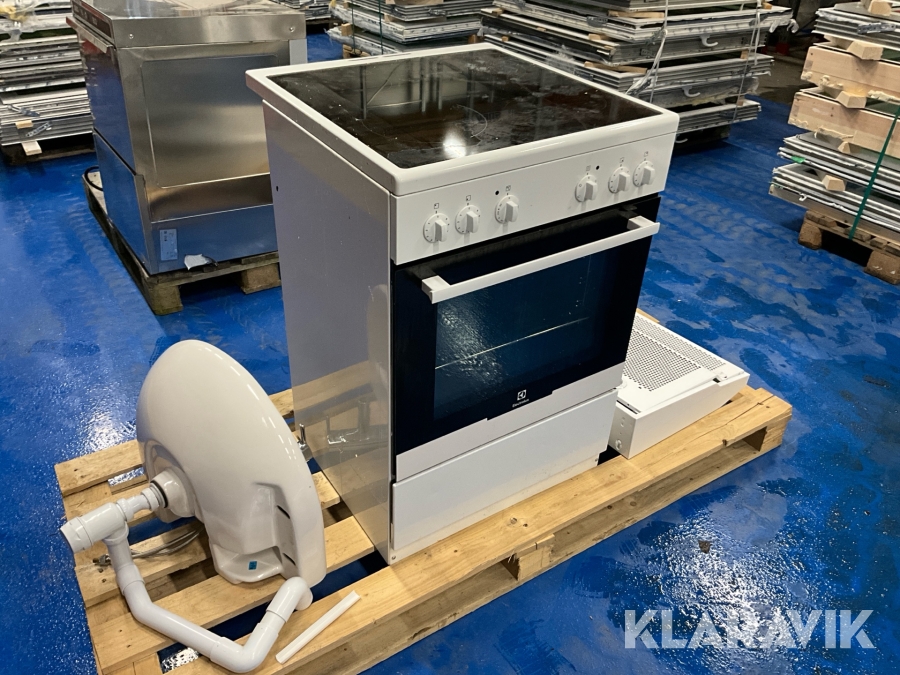 Spis, fläkt och handfat Electrolux