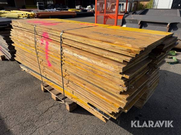 Byggskivor Doka 3S Basic ca 80 st