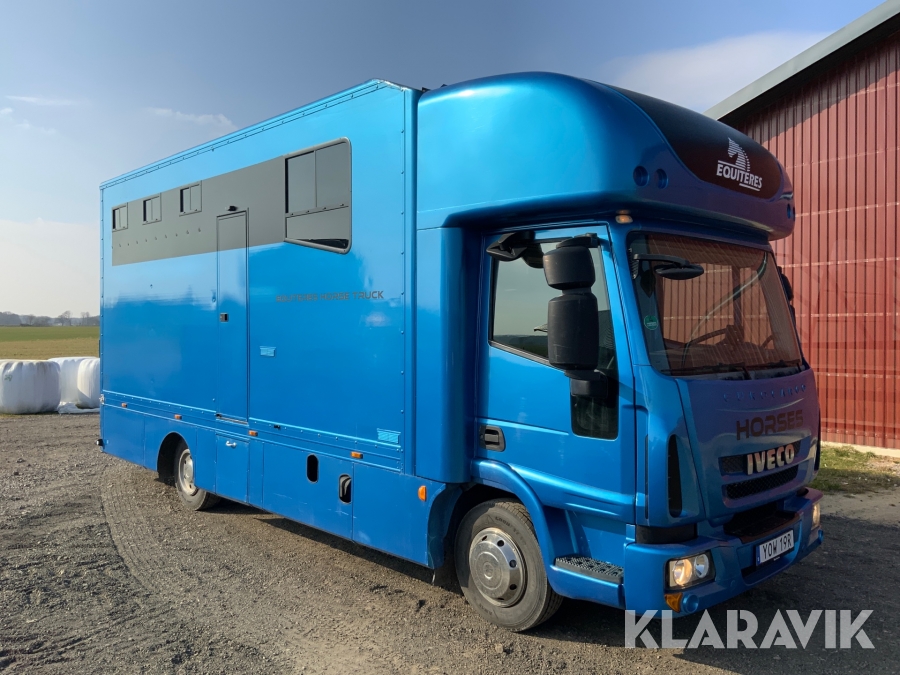 Hästlastbil Iveco ML80E18/P 3 hästars med bodel