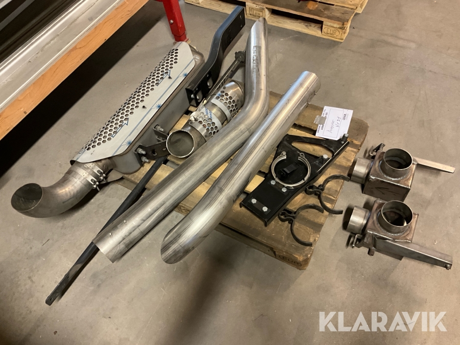 Avgasrör Scania till lastbil