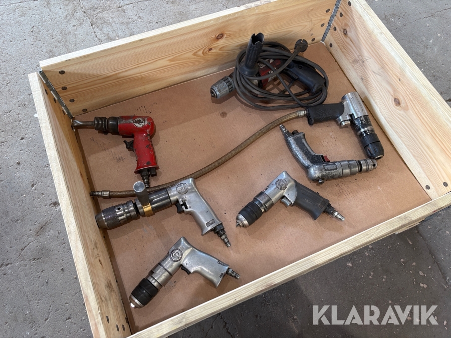 Tryckluftsmaskiner borr