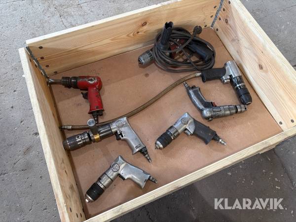 Tryckluftsmaskiner borr