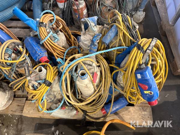 Dränkbara pumpar Tsurumi Pump 7st