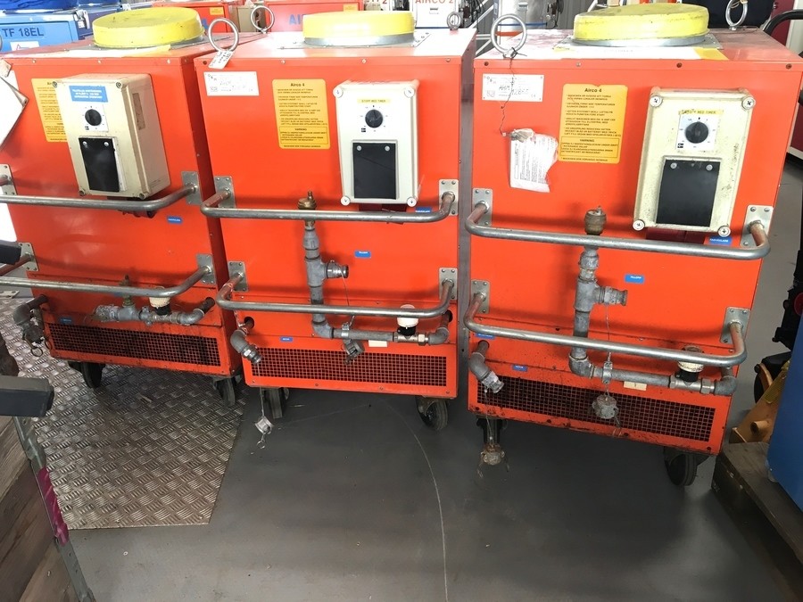 3st Hetvattensvärmare