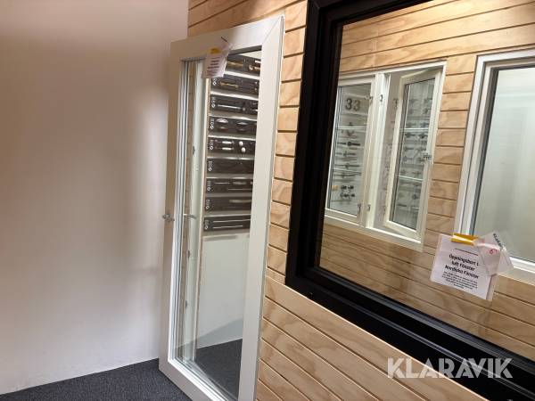 Fönsterdörr utåtgående Nordiska Fönster PVC Fjord