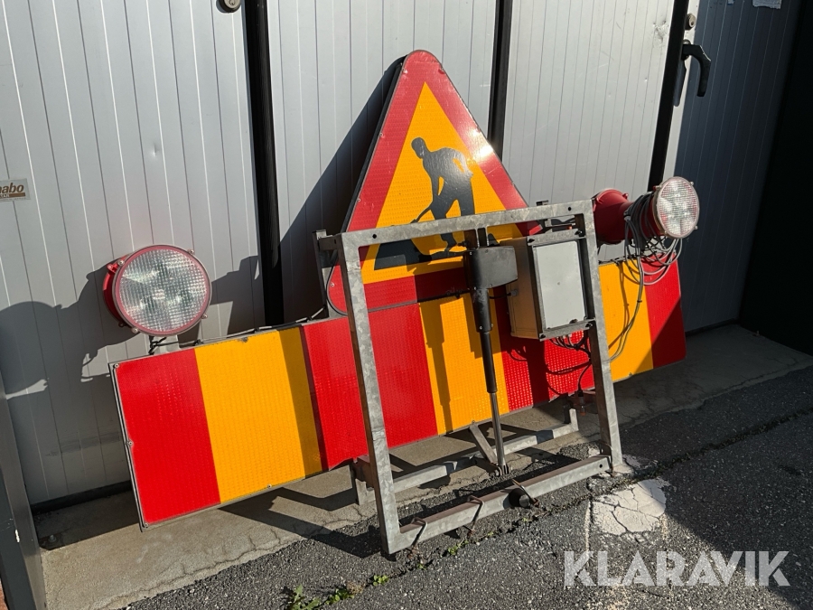 Takskylt/Vägarbetesskylt HIT Hoffman