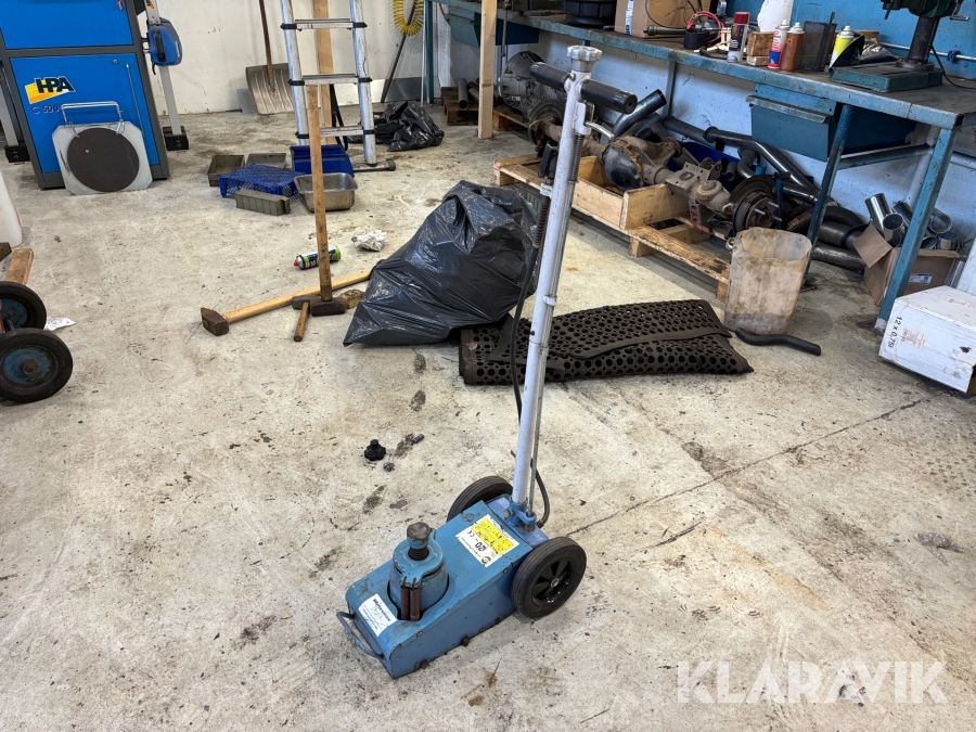 Domkraft med tryckluft 20 ton Omega A0702