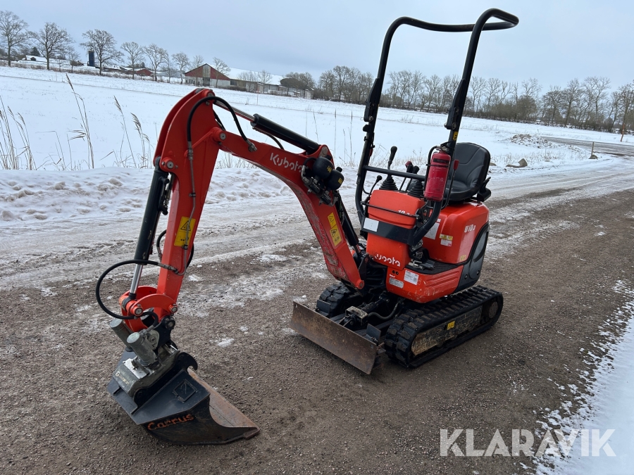 Minigrävare Kubota U10-3