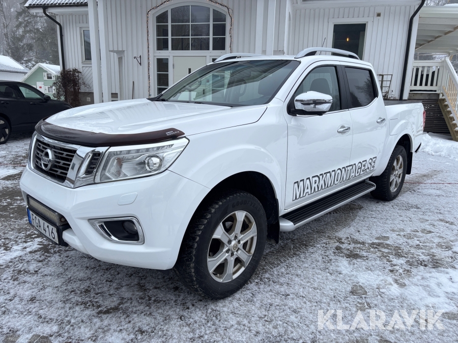Pickup Nissan Navara Dubbelhytt 2,3 dCi 4WD Aut 190hk