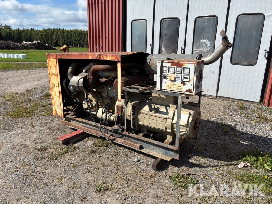 Generator Skandinaviska Kraftsystem SKS1100 100kVa