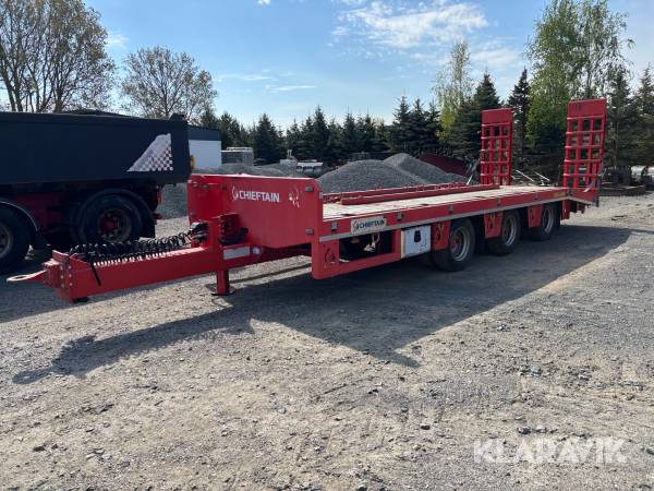 Maskinjigg Chieftain 3-axle center nybesiktigad