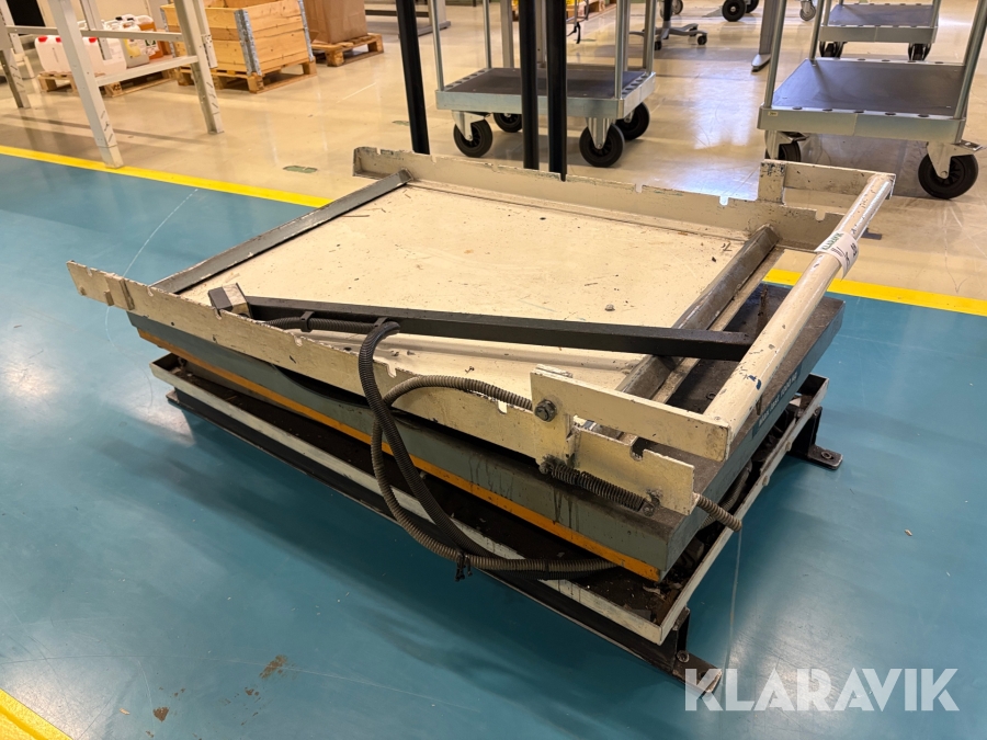 Lyftbord med vridbord 1000 kg
