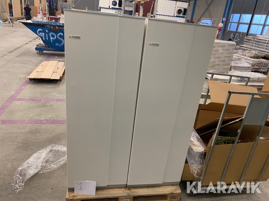 Varmvattenberedare Nibe ER57-Cu 300 261L 2 st