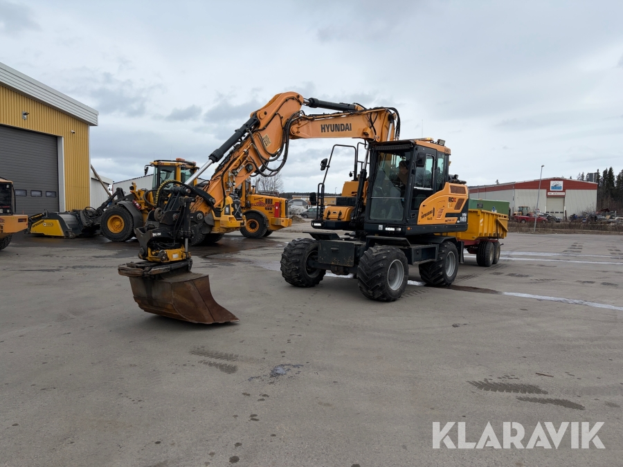 Grävmaskin Hyundai HW140