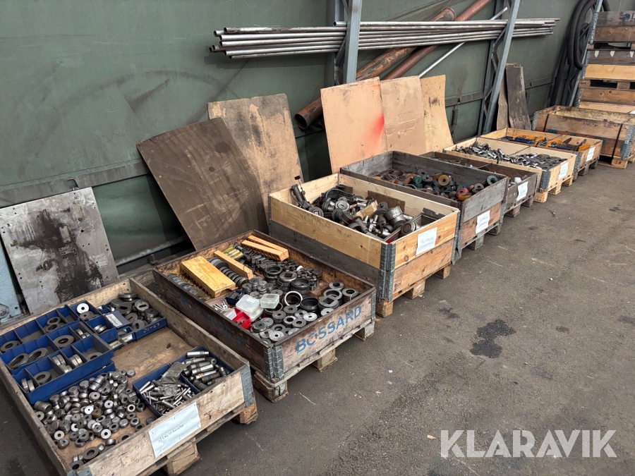 Diverse stansverktyg till pullmatic 8st pallar