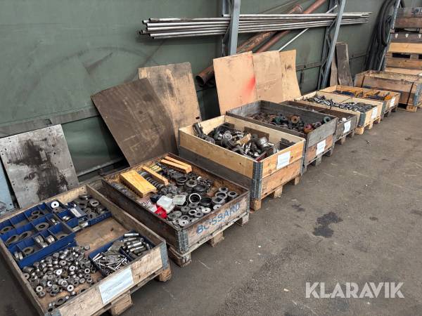 Diverse stansverktyg till pullmatic 8st pallar