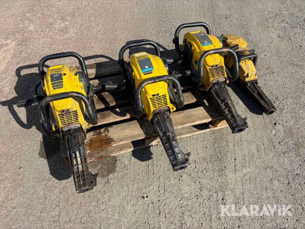 Bilningsmaskin 4 st Atlas Copco Cobra
