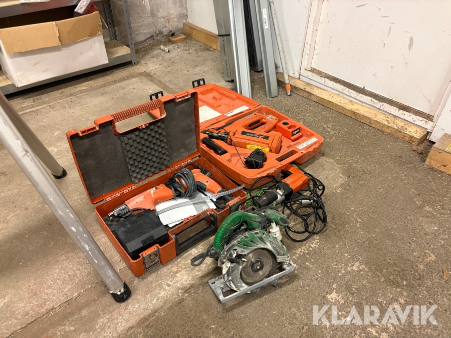 Byggmaskiner Hitachi C6BU2 ,spikpistol & skruvdragare