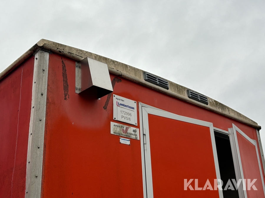 Personalvagn 5-6 personer Arbetsvagnar PVT-6