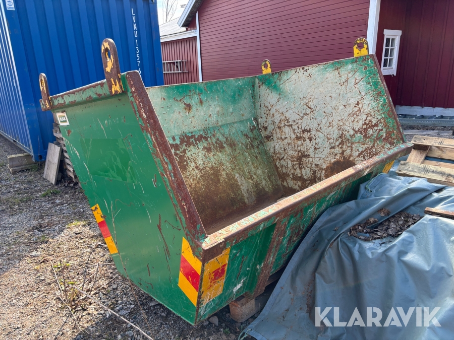 Container med stora BM Fäste 2 st